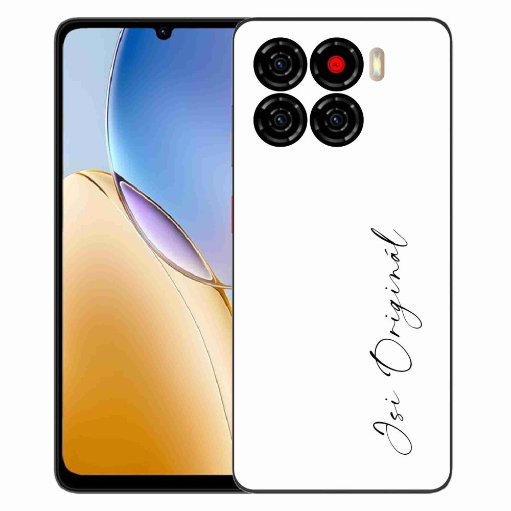 Gelový kryt mmCase na ZTE Blade A56 - jsi originál bílé pozadí