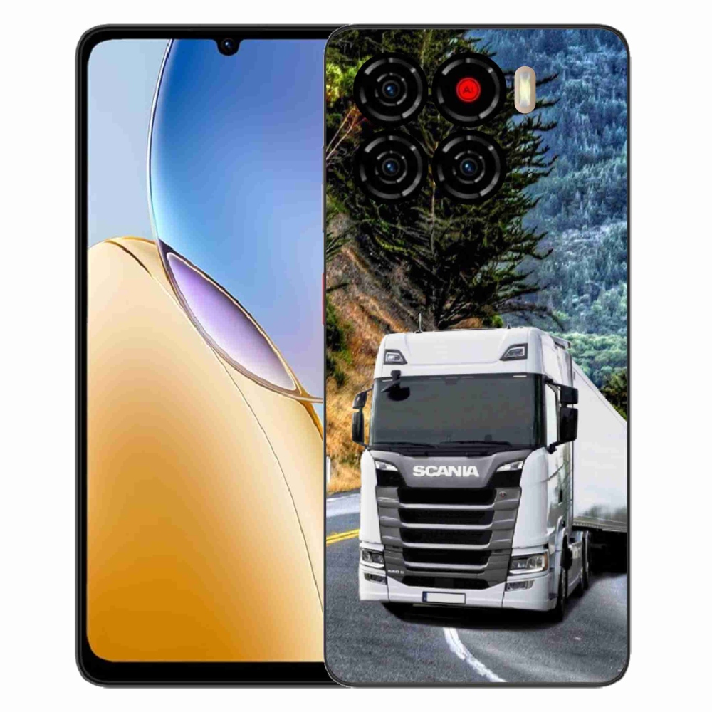 Gelový kryt mmCase na ZTE Blade A56 - kamion 1