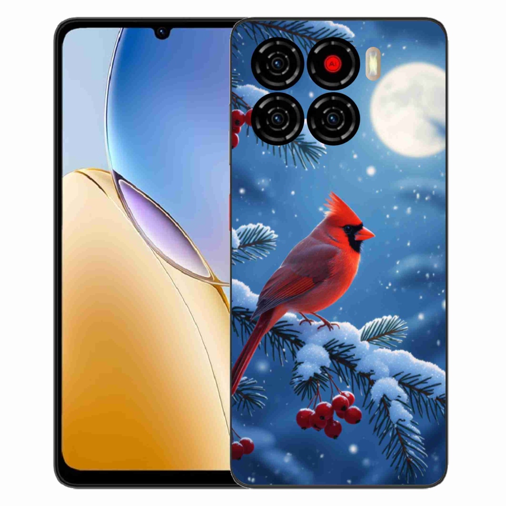 Gelový kryt mmCase na ZTE Blade A56 - kardinál červený