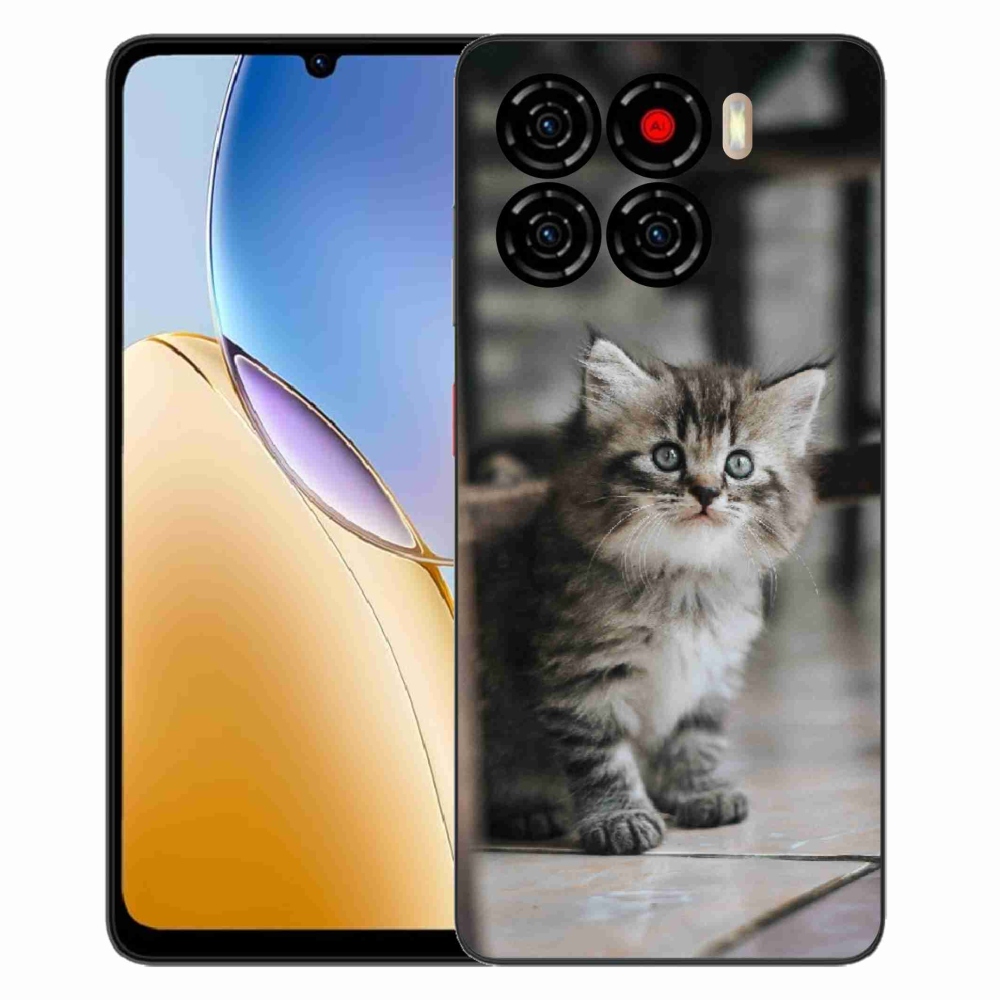 Gelový kryt mmCase na ZTE Blade A56 - koťátko