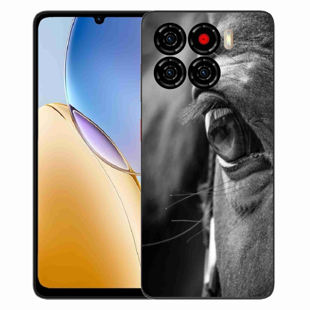 Gelový kryt mmCase na ZTE Blade A56 - koňský pohled