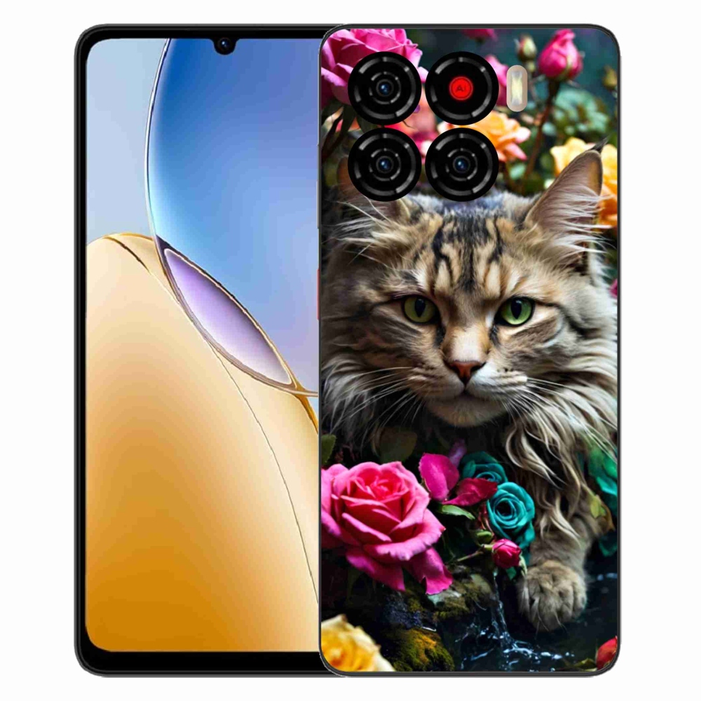 Gelový kryt mmCase na ZTE Blade A56 - kočíčí pohled 2