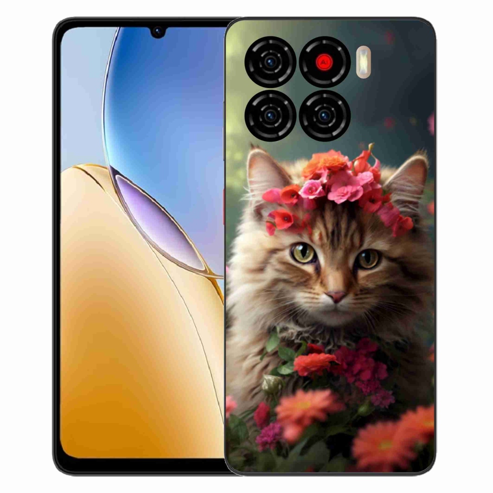 Gelový kryt mmCase na ZTE Blade A56 - kočíčí princezna