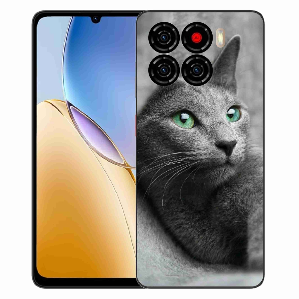 Gelový kryt mmCase na ZTE Blade A56 - kočka 2