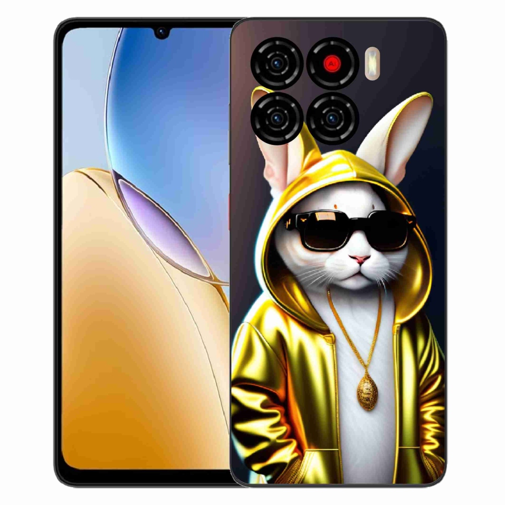 Gelový kryt mmCase na ZTE Blade A56 - kočka boss