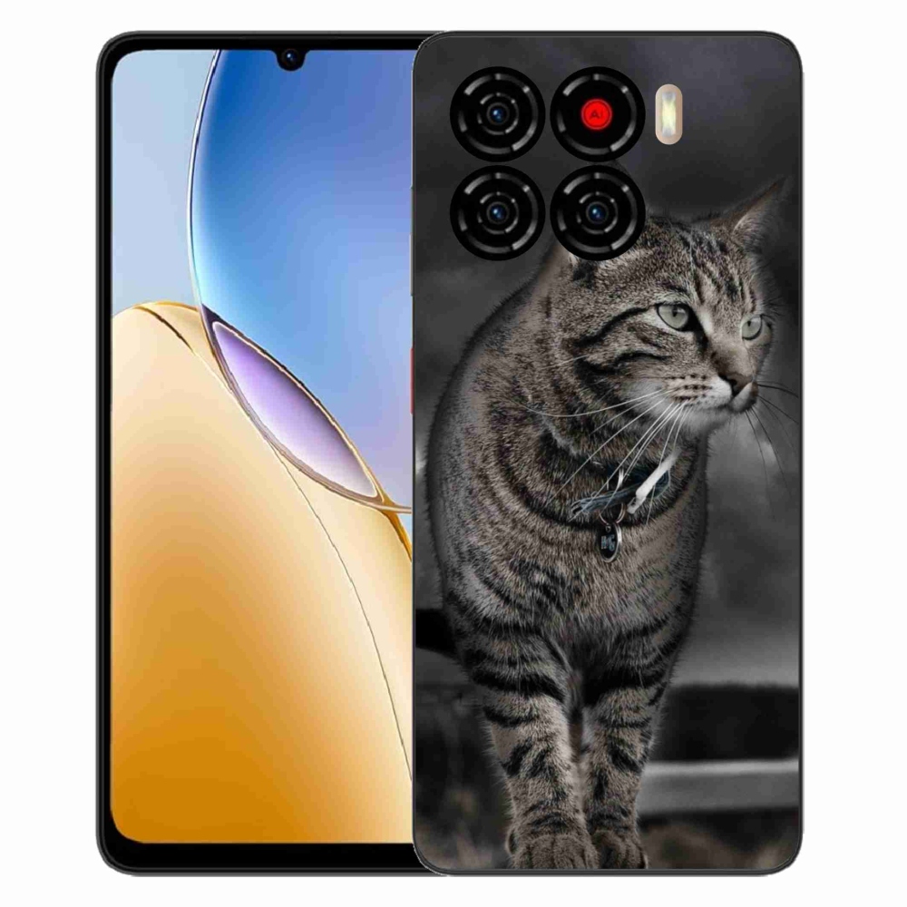 Gelový kryt mmCase na ZTE Blade A56 - kočka