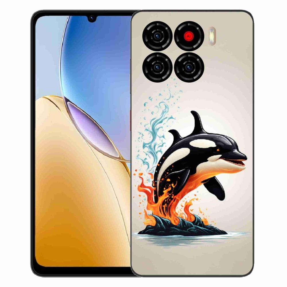 Gelový kryt mmCase na ZTE Blade A56 - kosatka