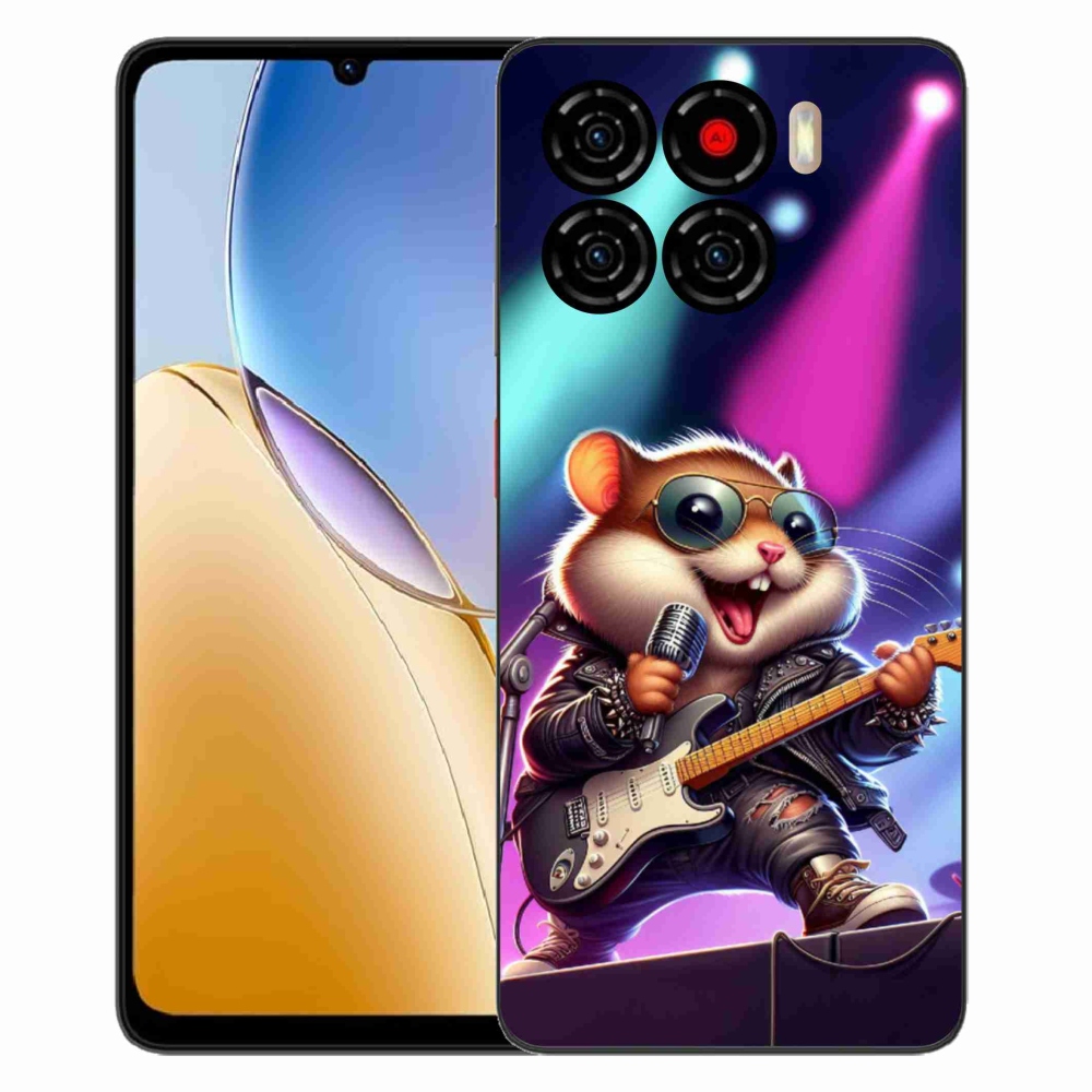 Gelový kryt mmCase na ZTE Blade A56 - křeček rocker