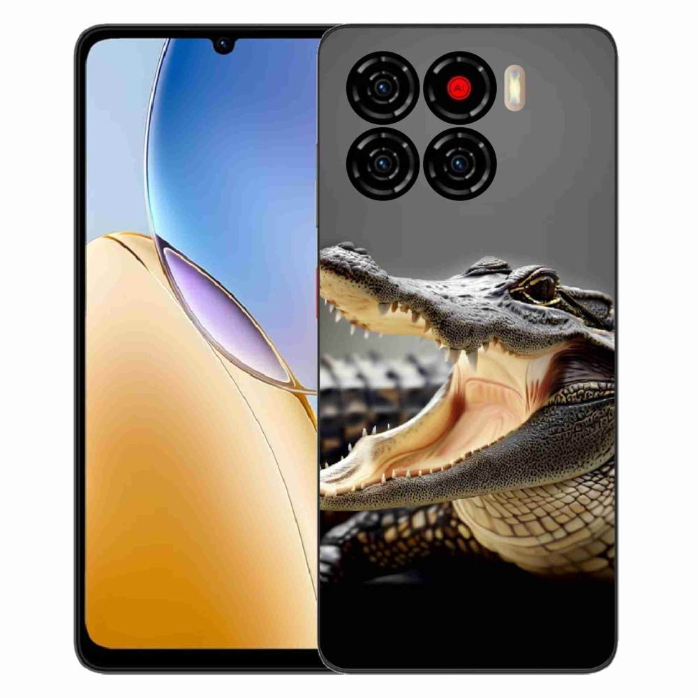 Gelový kryt mmCase na ZTE Blade A56 - krokodýl