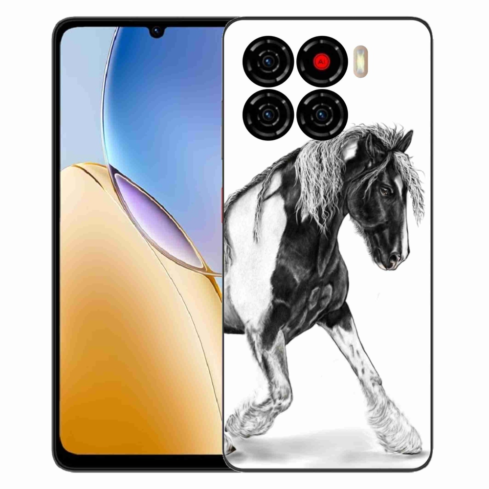 Gelový kryt mmCase na ZTE Blade A56 - kůň