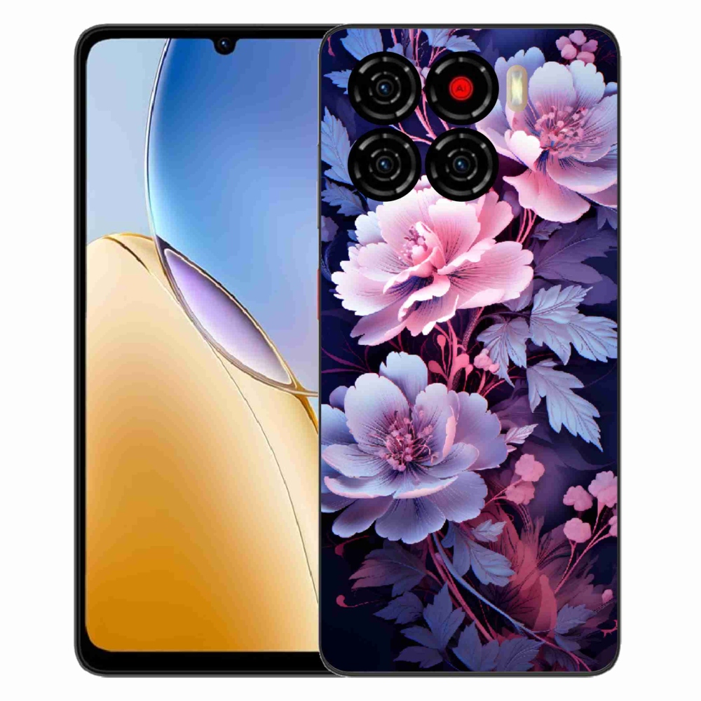 Gelový kryt mmCase na ZTE Blade A56 - květiny 11