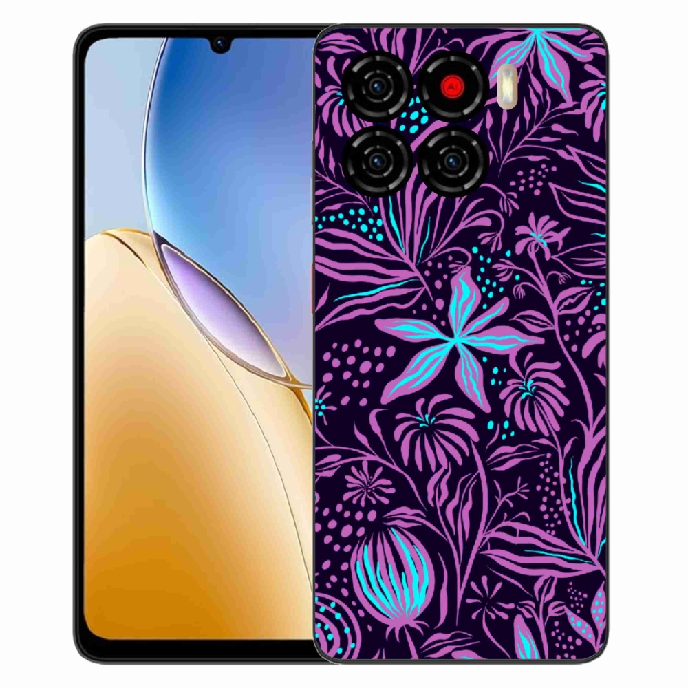 Gelový kryt mmCase na ZTE Blade A56 - květiny 2