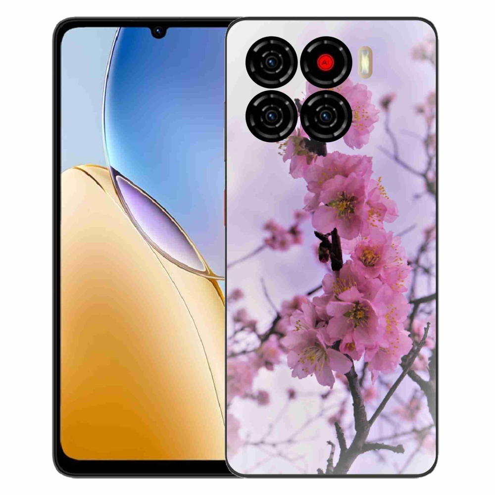 Gelový kryt mmCase na ZTE Blade A56 - květiny 7