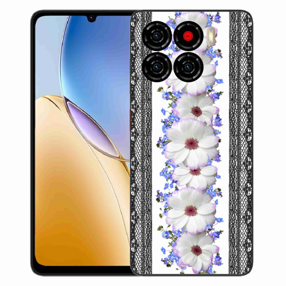 Gelový kryt mmCase na ZTE Blade A56 - květiny 8