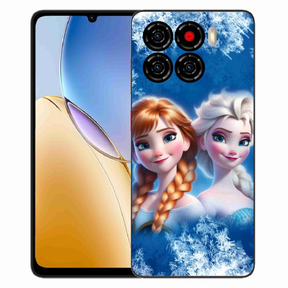 Gelový kryt mmCase na ZTE Blade A56 - ledové království 2