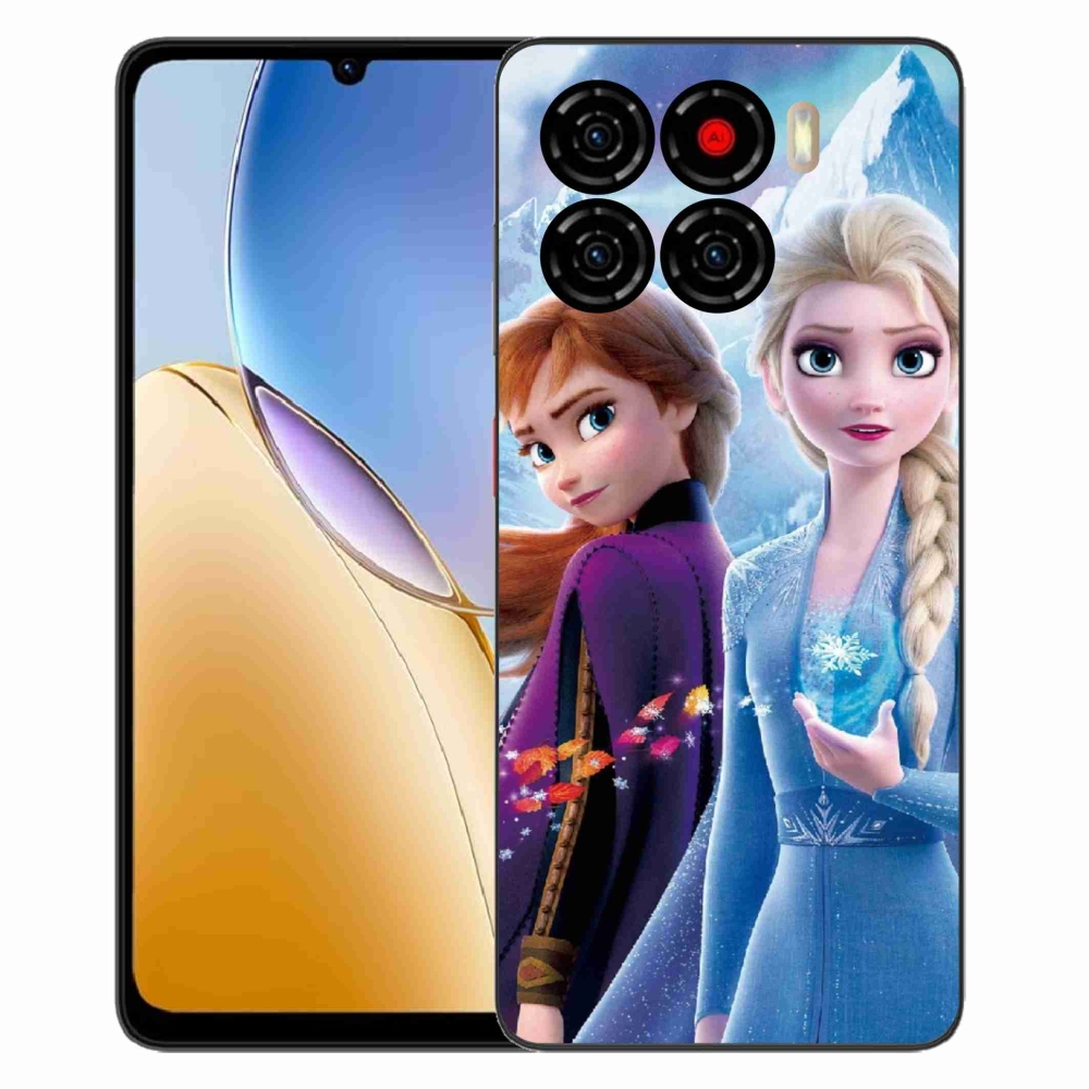 Gelový kryt mmCase na ZTE Blade A56 - ledové království 3