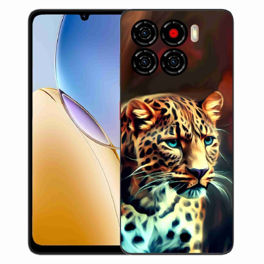 Gelový kryt mmCase na ZTE Blade A56 - leopard
