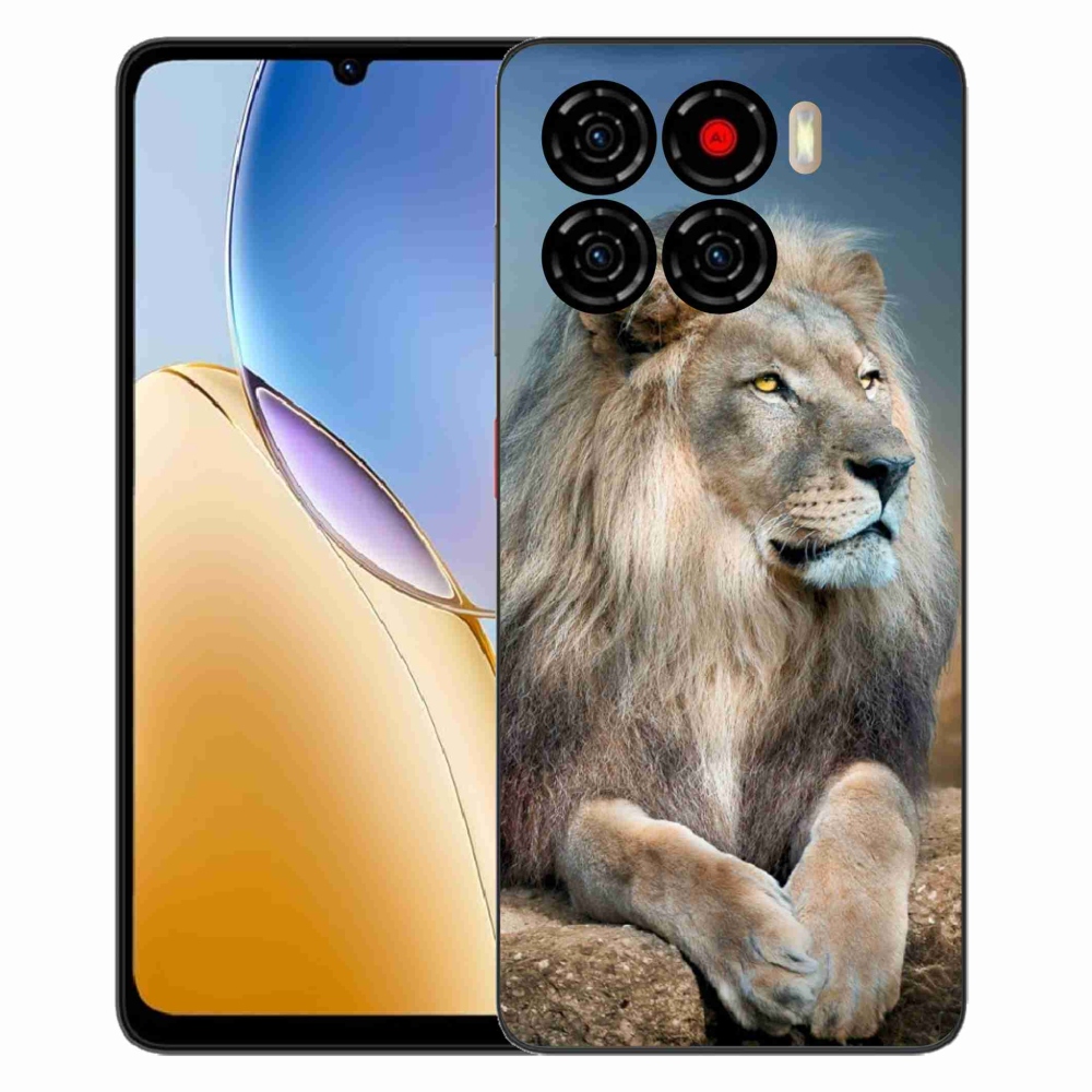 Gelový kryt mmCase na ZTE Blade A56 - lev 1