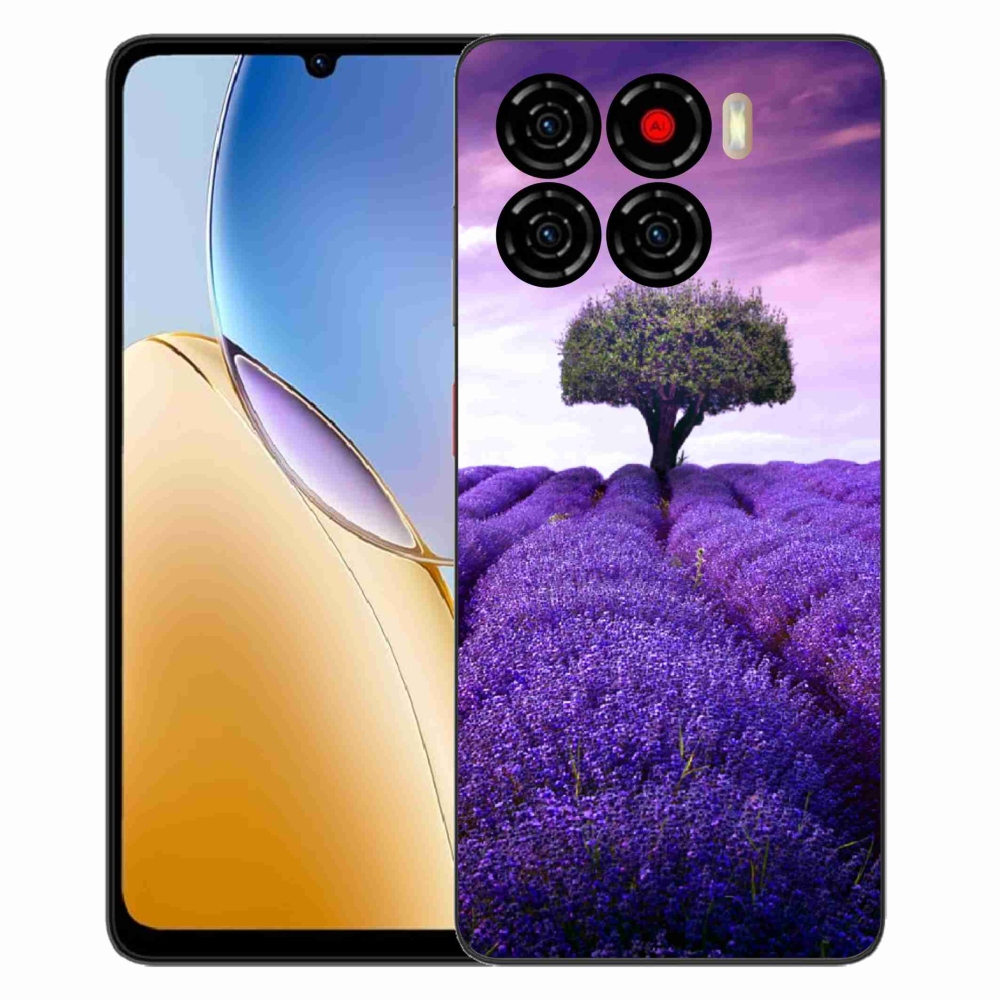 Gelový kryt mmCase na ZTE Blade A56 - levandulová louka
