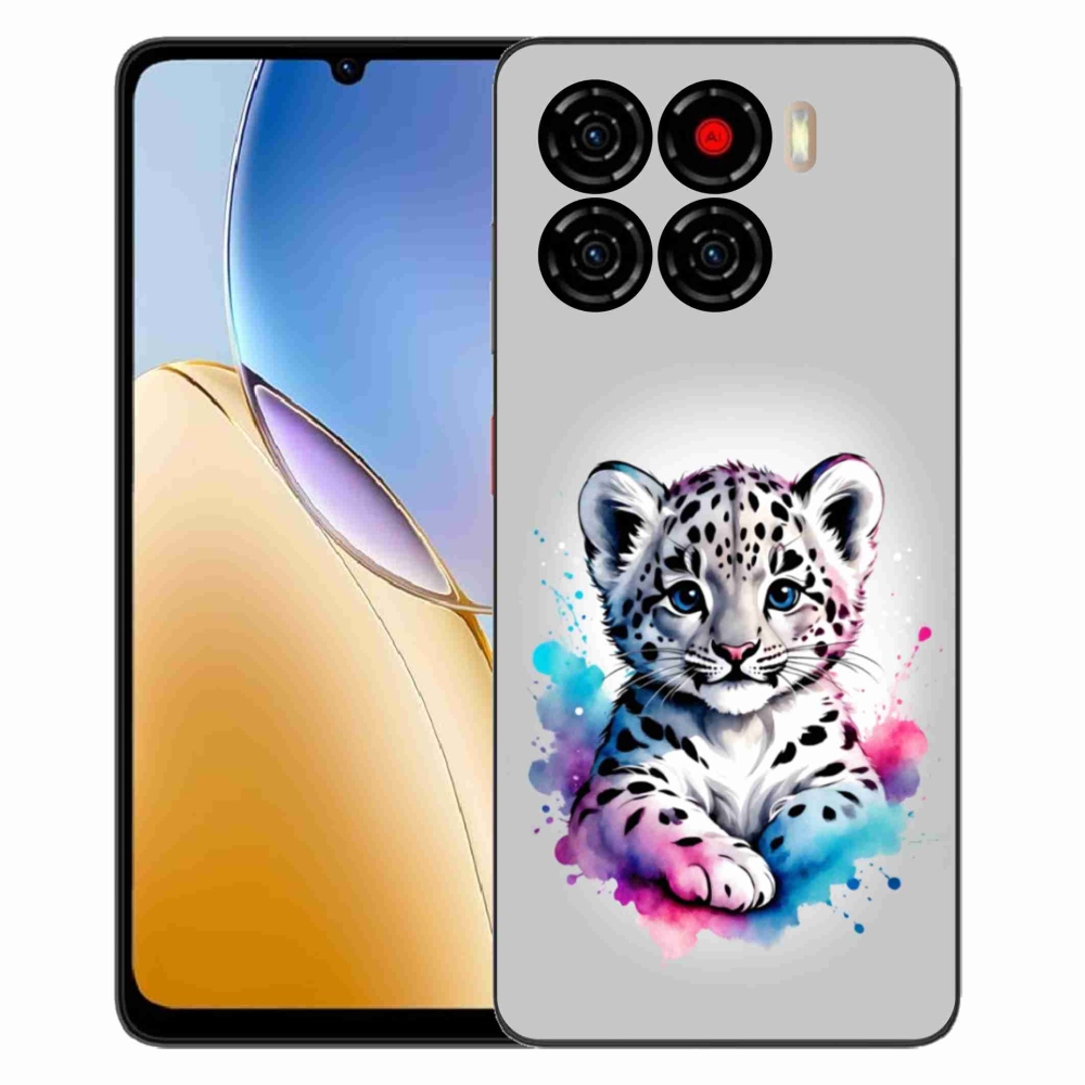 Gelový kryt mmCase na ZTE Blade A56 - levhartí mládě
