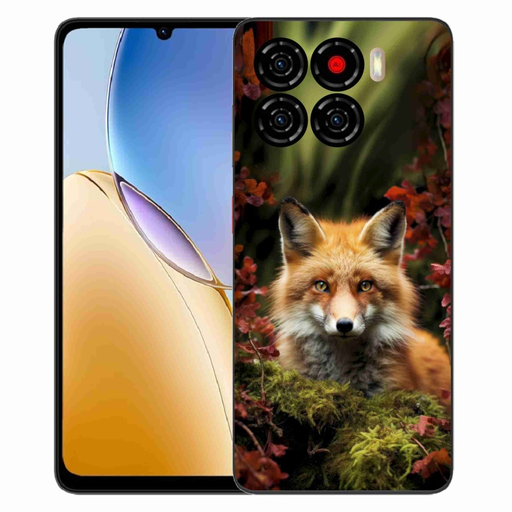 Gelový kryt mmCase na ZTE Blade A56 - liška v lese