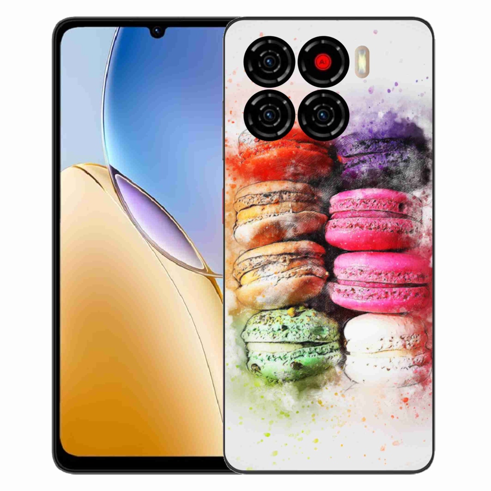 Gelový kryt mmCase na ZTE Blade A56 - makrónky