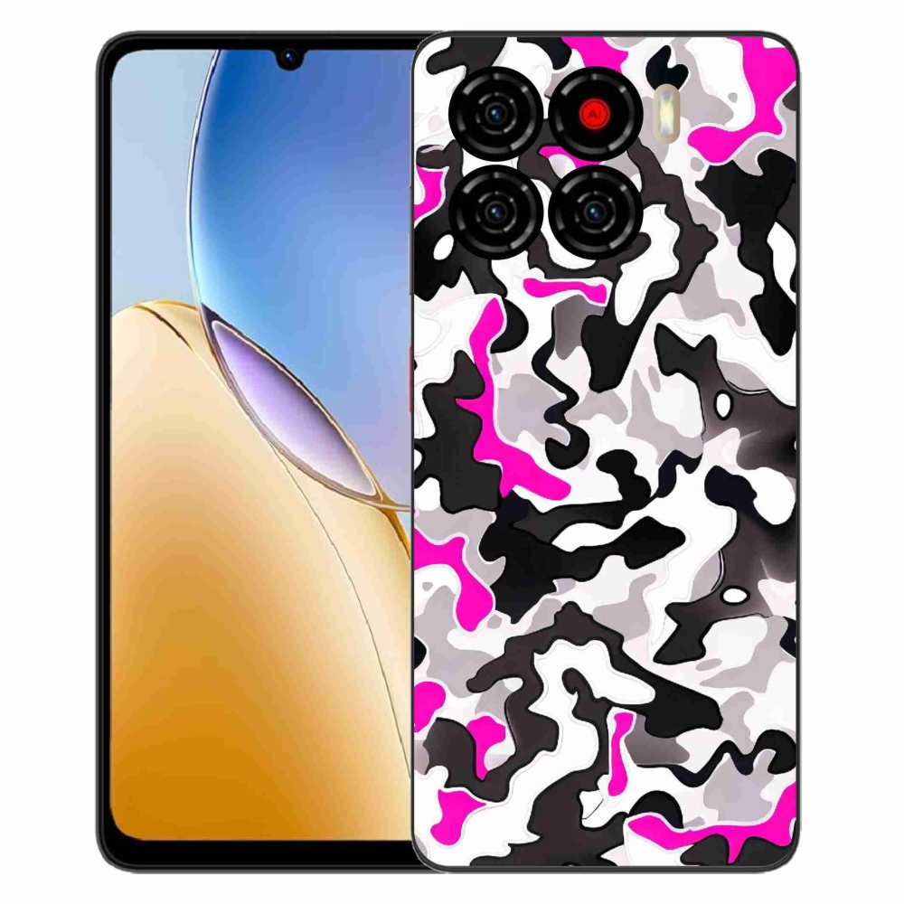 Gelový kryt mmCase na ZTE Blade A56 - maskáčový vzor 5