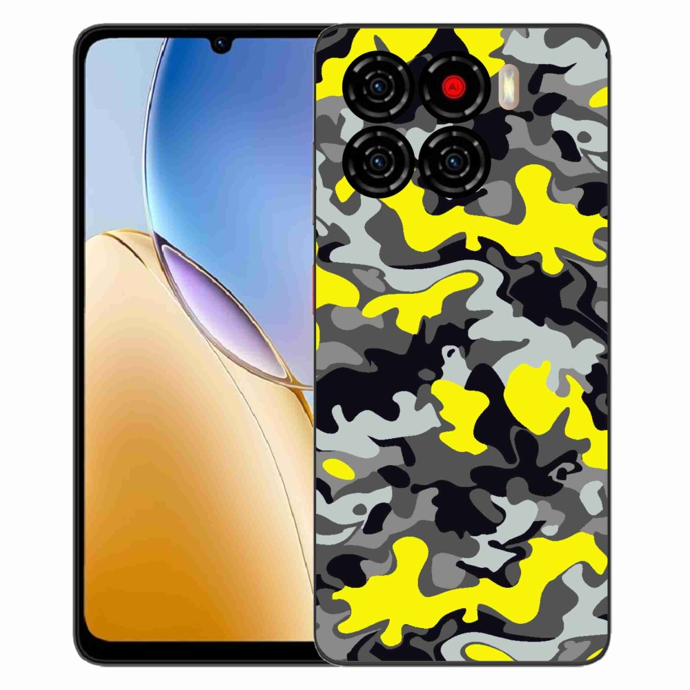 Gelový kryt mmCase na ZTE Blade A56 - maskáčový vzor 6