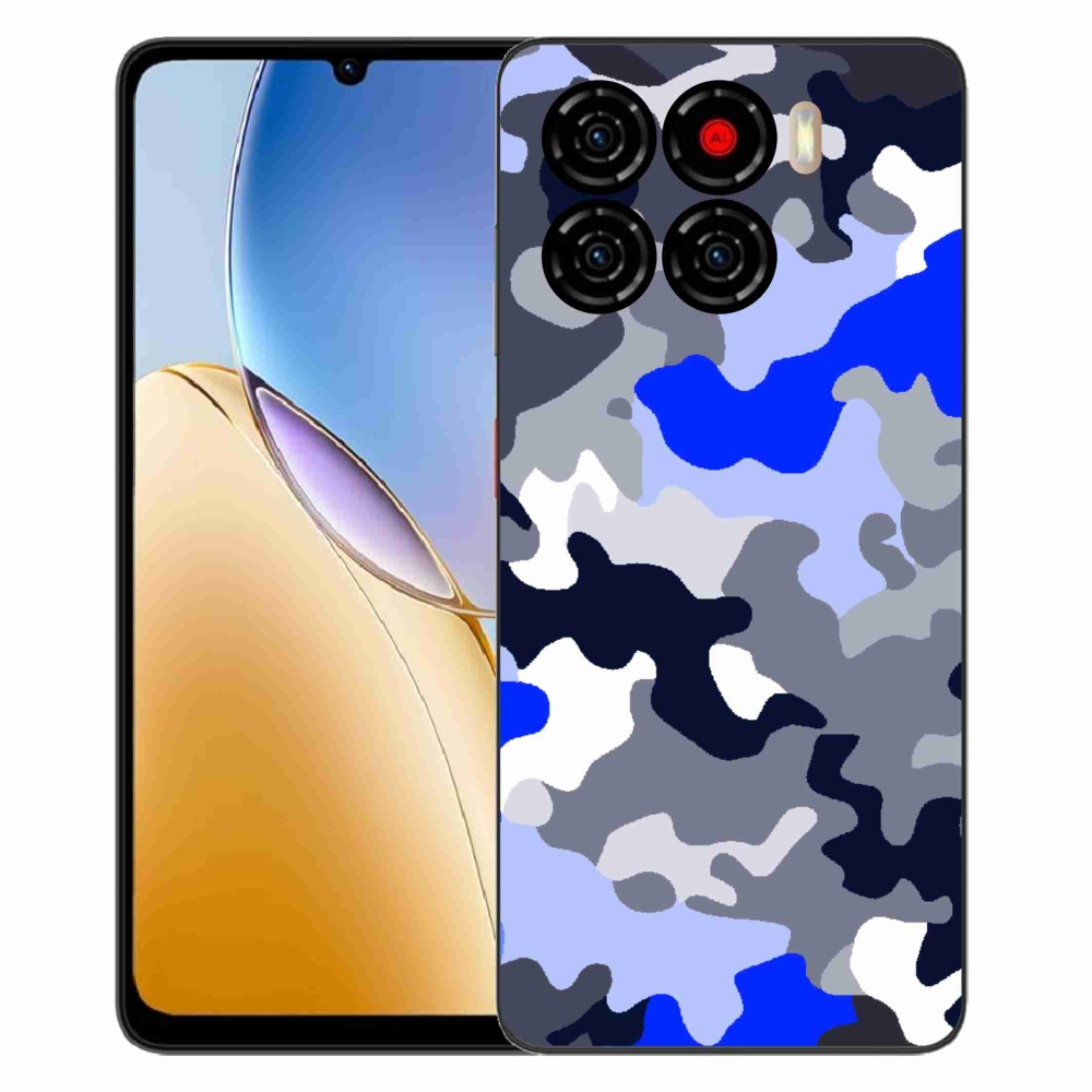 Gelový kryt mmCase na ZTE Blade A56 - maskáčový vzor 8