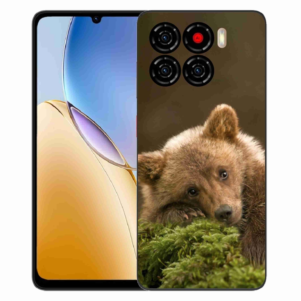Gelový kryt mmCase na ZTE Blade A56 - medvěd
