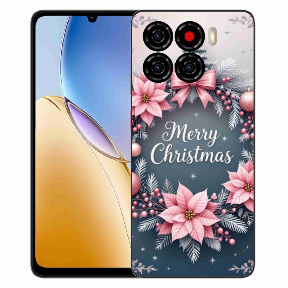 Gelový kryt mmCase na ZTE Blade A56 - merry christmas