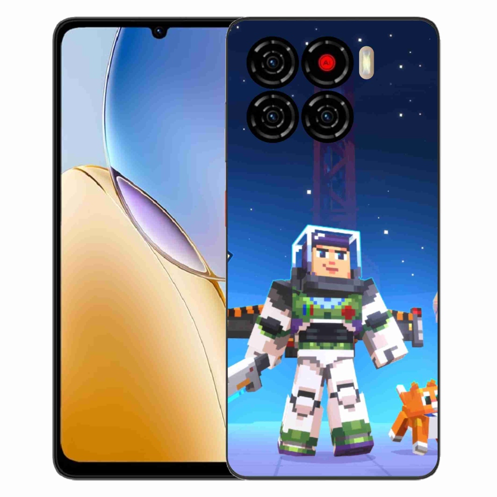 Gelový kryt mmCase na ZTE Blade A56 - minecraft 2