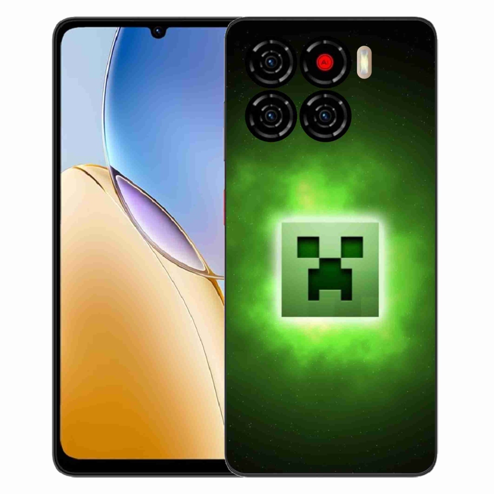 Gelový kryt mmCase na ZTE Blade A56 - minecraft
