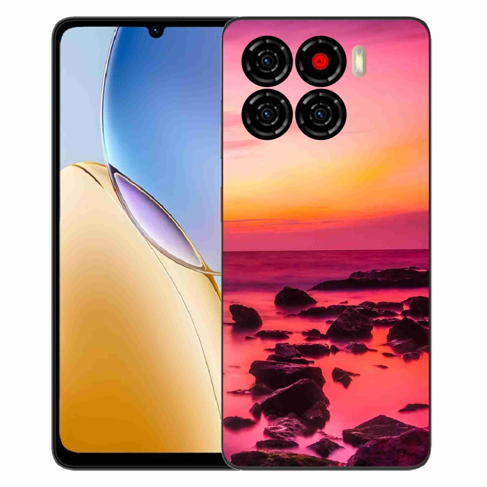 Gelový kryt mmCase na ZTE Blade A56 - moře a záře