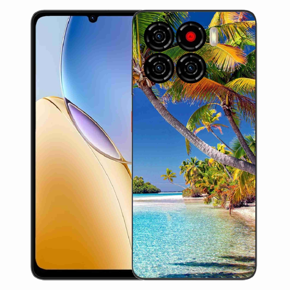 Gelový kryt mmCase na ZTE Blade A56 - mořská pláž