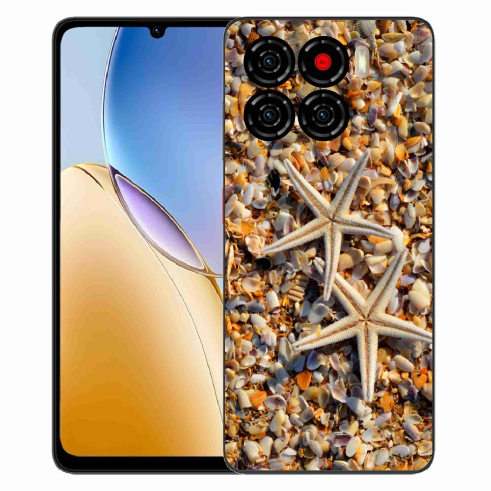 Gelový kryt mmCase na ZTE Blade A56 - mořské hvězdice