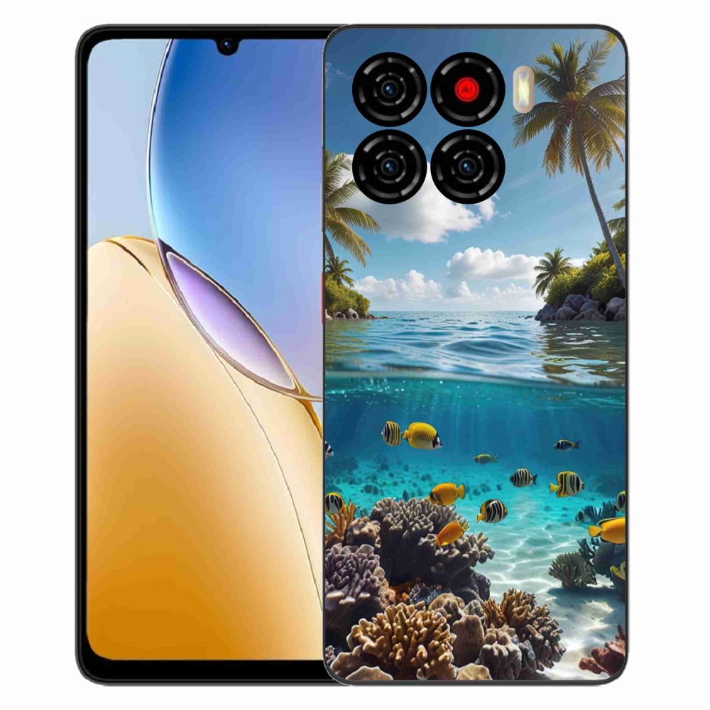Gelový kryt mmCase na ZTE Blade A56 - mořský svět 4