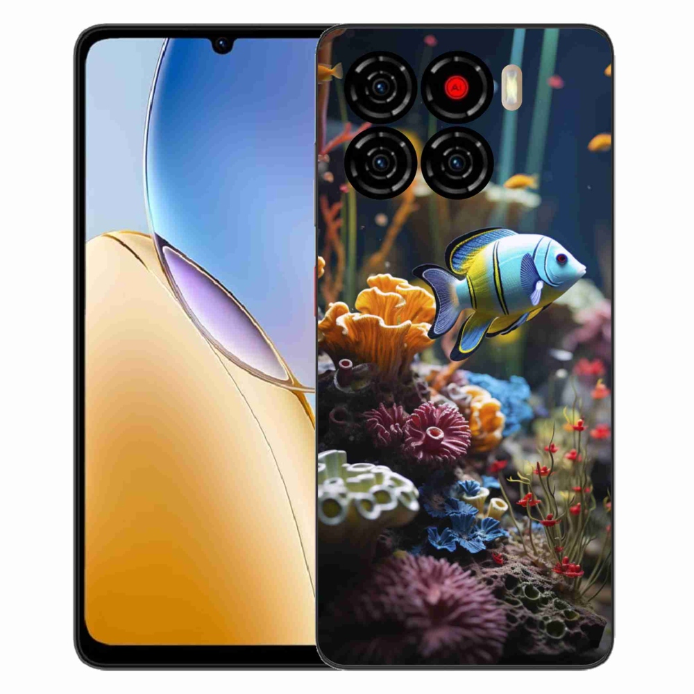 Gelový kryt mmCase na ZTE Blade A56 - mořský svět 5
