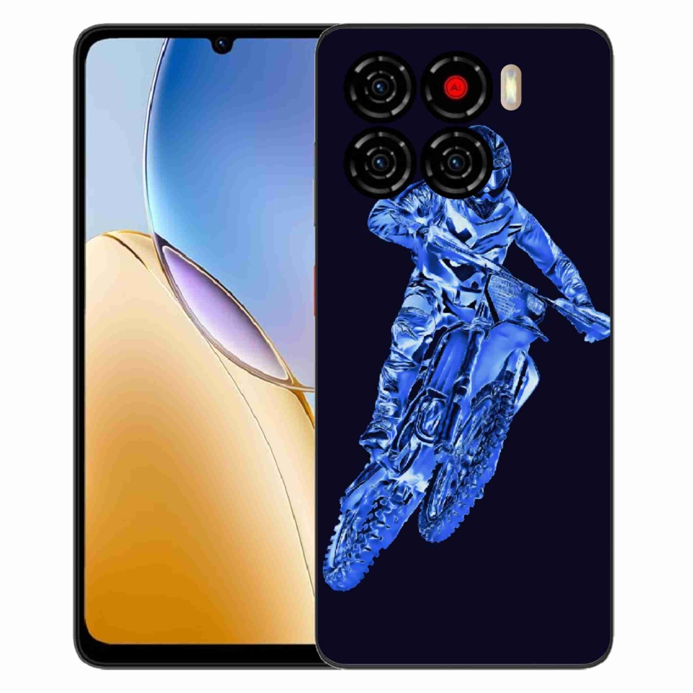 Gelový kryt mmCase na ZTE Blade A56 - motocross 1