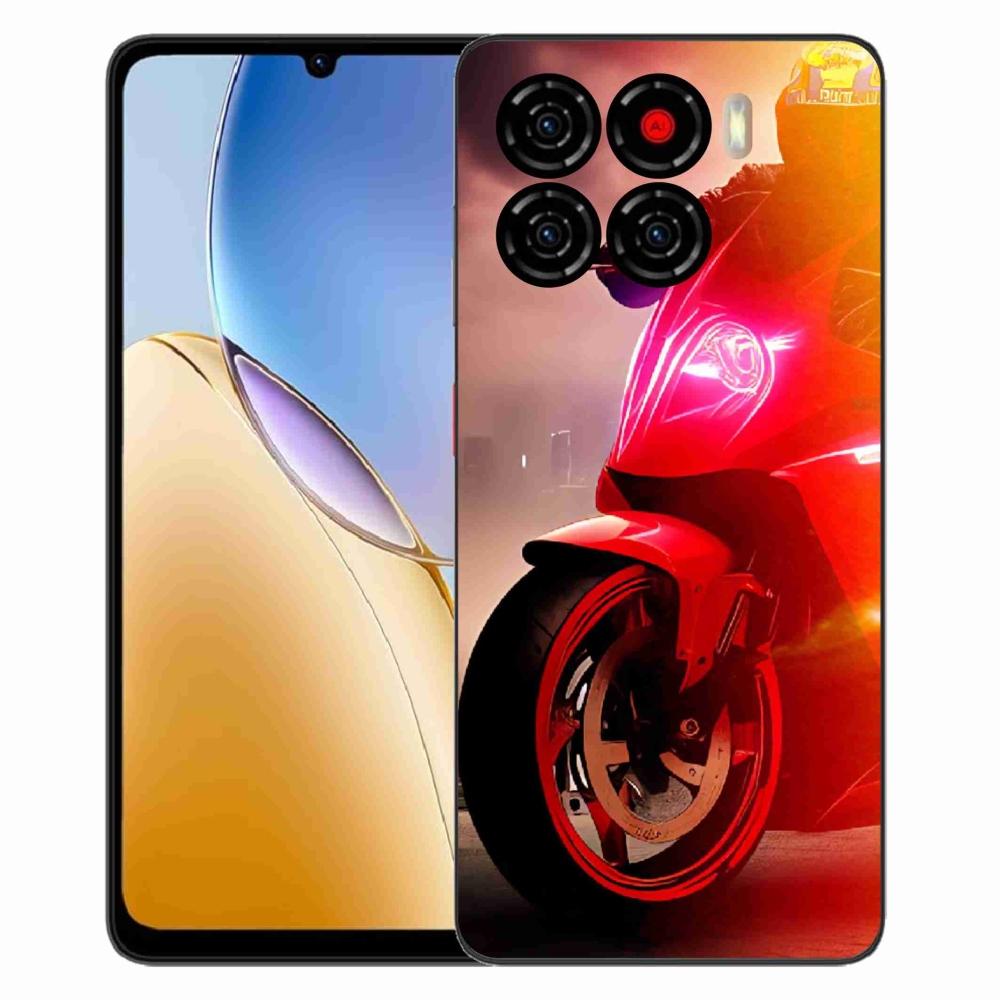 Gelový kryt mmCase na ZTE Blade A56 - motorka