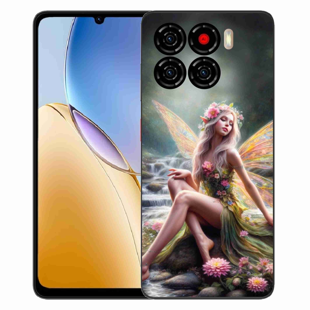 Gelový kryt mmCase na ZTE Blade A56 - motýlí žena 1