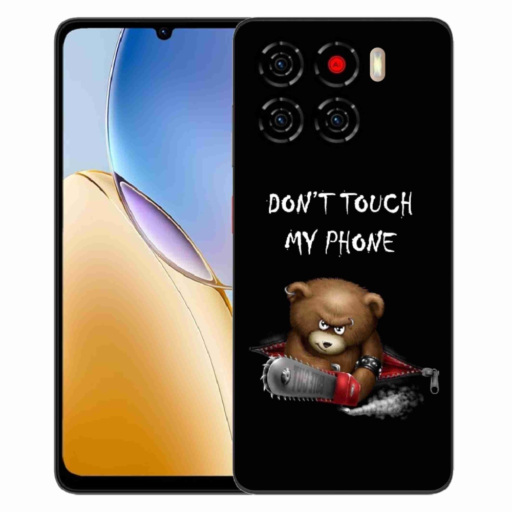 Gelový kryt mmCase na ZTE Blade A56 - nesahej na telefon