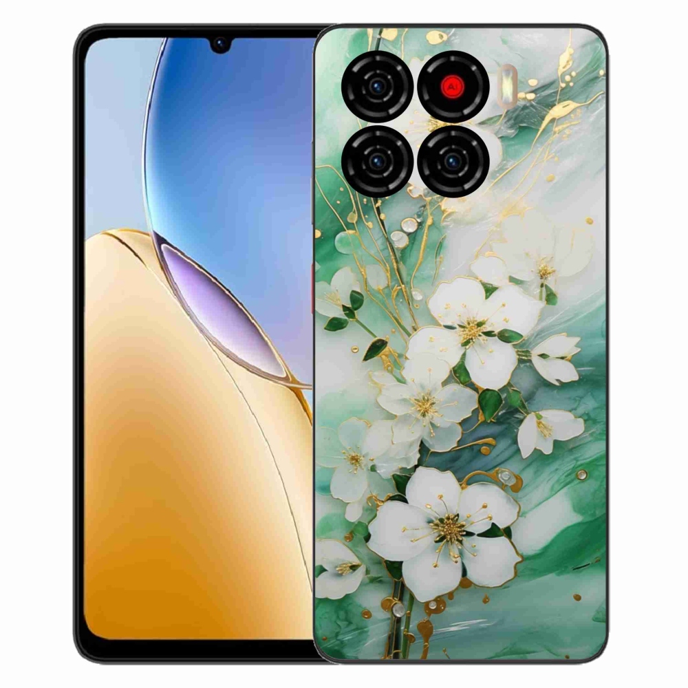 Gelový kryt mmCase na ZTE Blade A56 - něžné květy