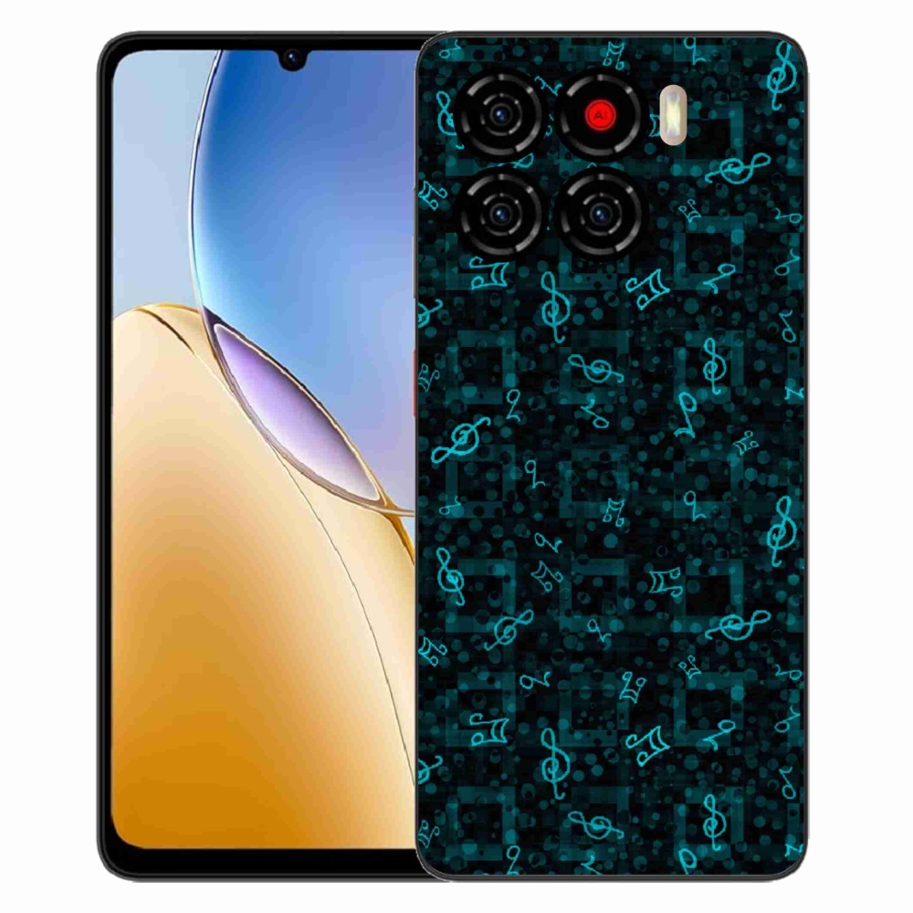 Gelový kryt mmCase na ZTE Blade A56 - noty 1