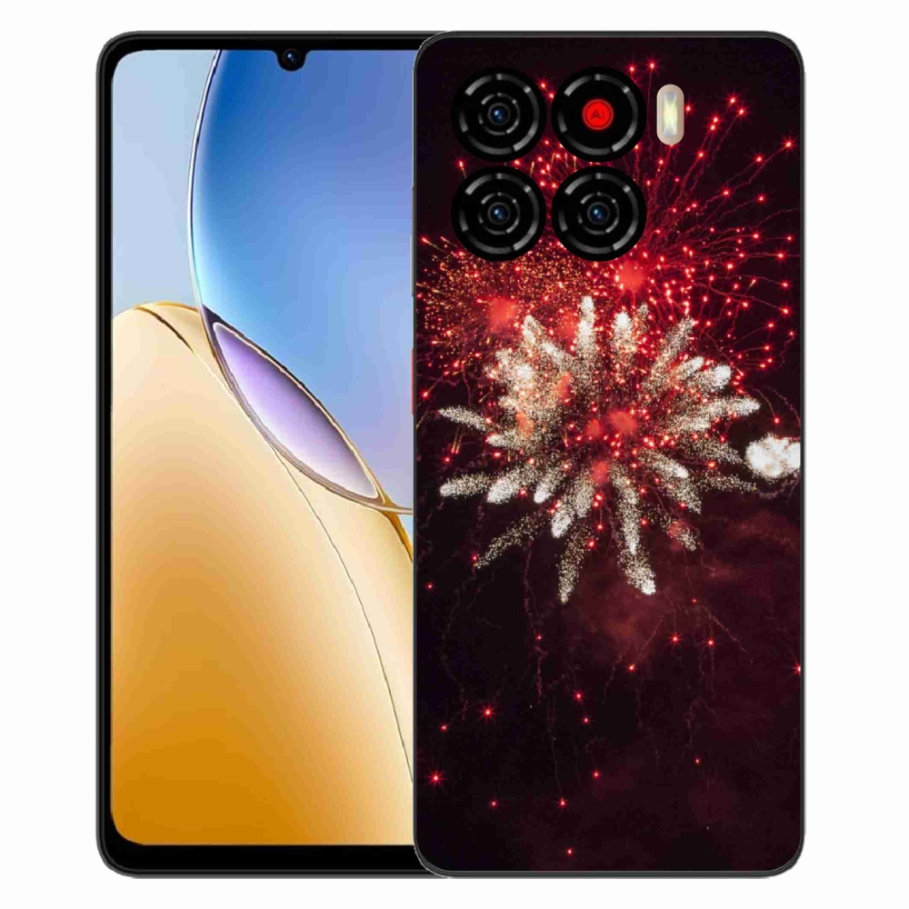 Gelový kryt mmCase na ZTE Blade A56 - ohňostroj