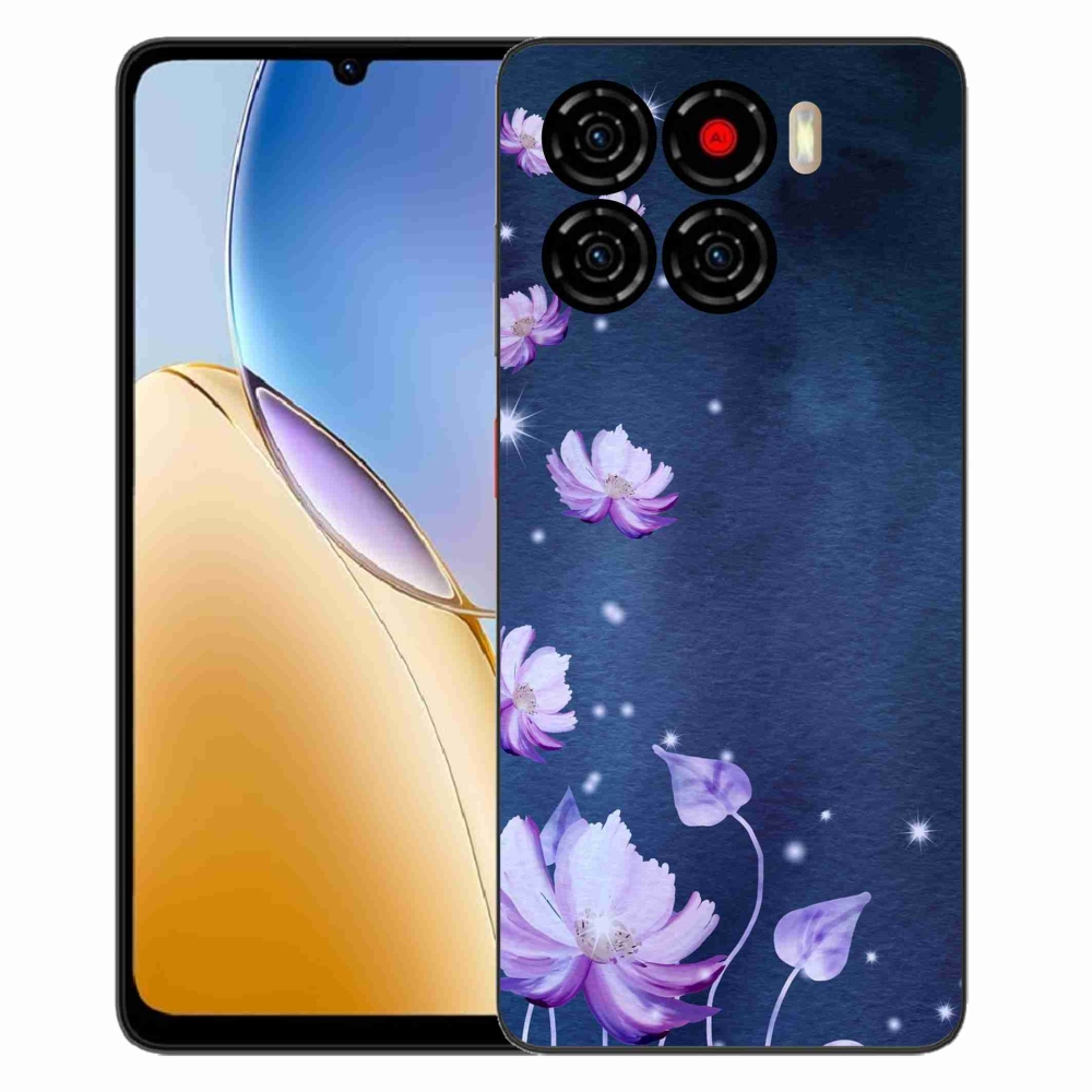 Gelový kryt mmCase na ZTE Blade A56 - padající květy
