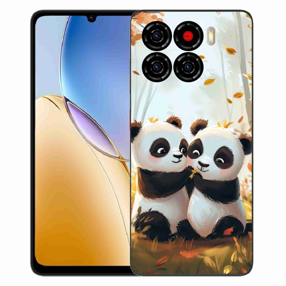 Gelový kryt mmCase na ZTE Blade A56 - pandy
