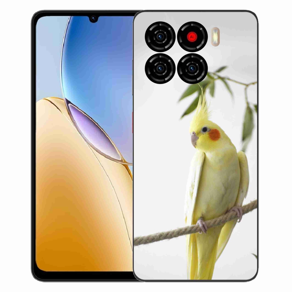 Gelový kryt mmCase na ZTE Blade A56 - papoušek korela chocholatá