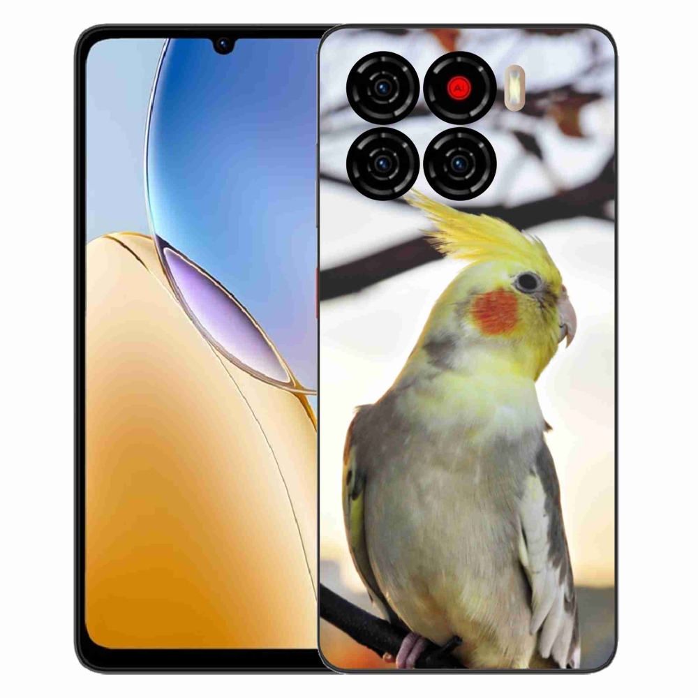 Gelový kryt mmCase na ZTE Blade A56 - papoušek korela