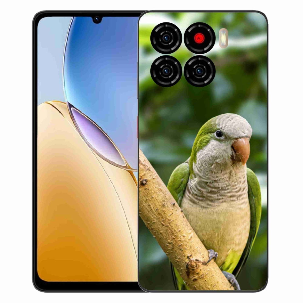Gelový kryt mmCase na ZTE Blade A56 - papoušek mníšek